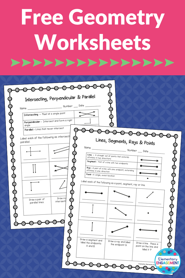 These two worksheets are a free download on this post!