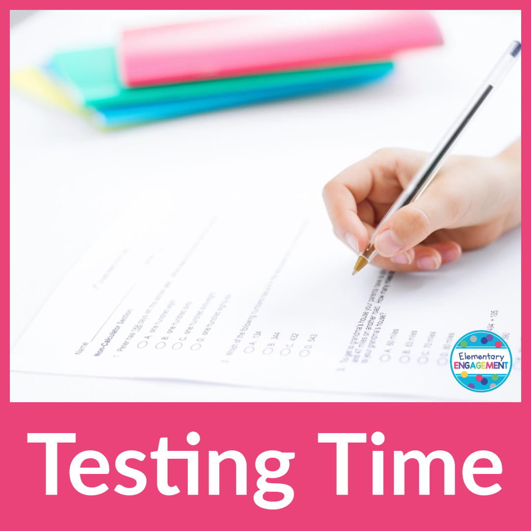 This post includes some great advice for online testing as well as a freebie.