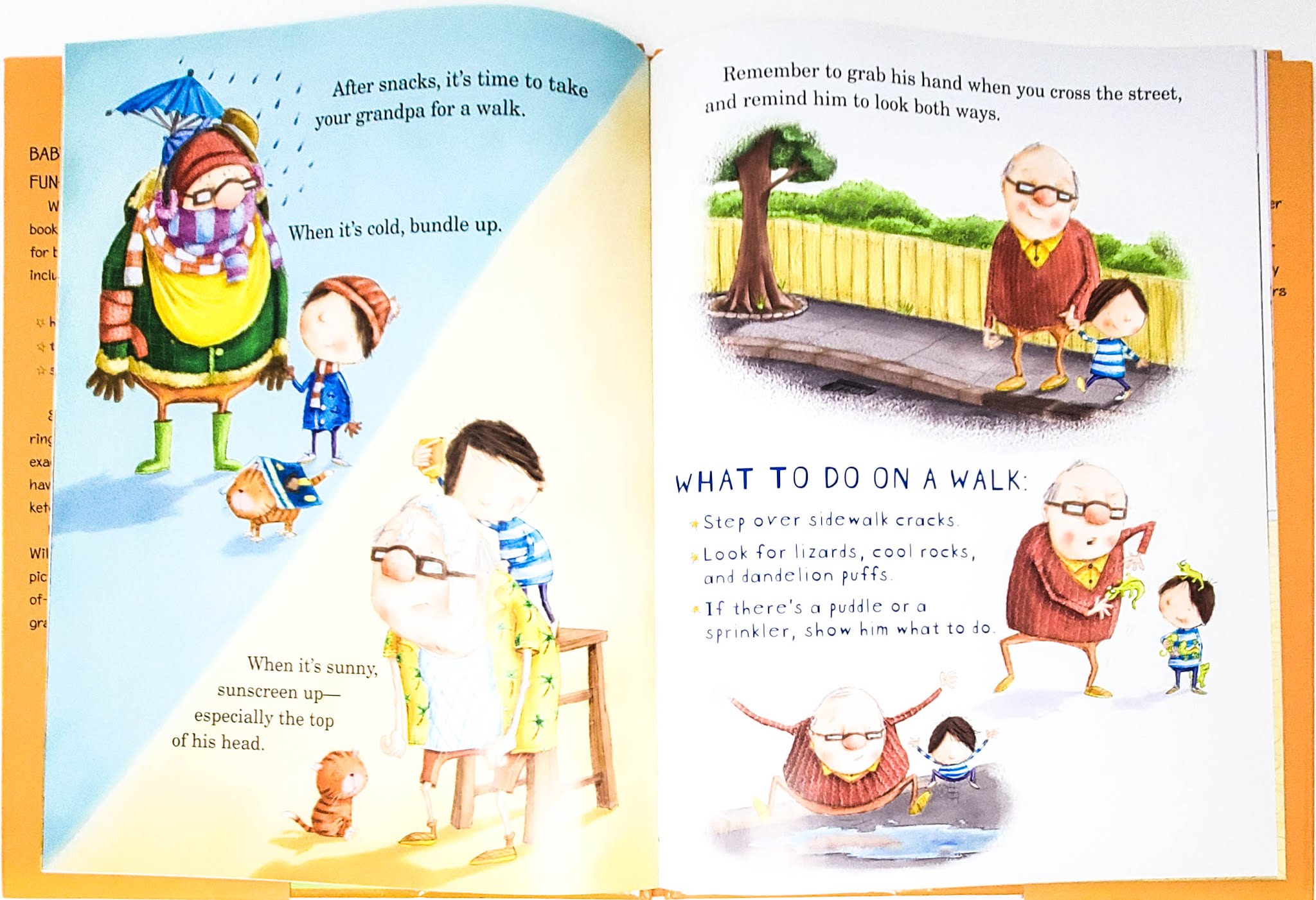 How to Babysit a Grandpa - an excellent mentor text for writing how-to books.