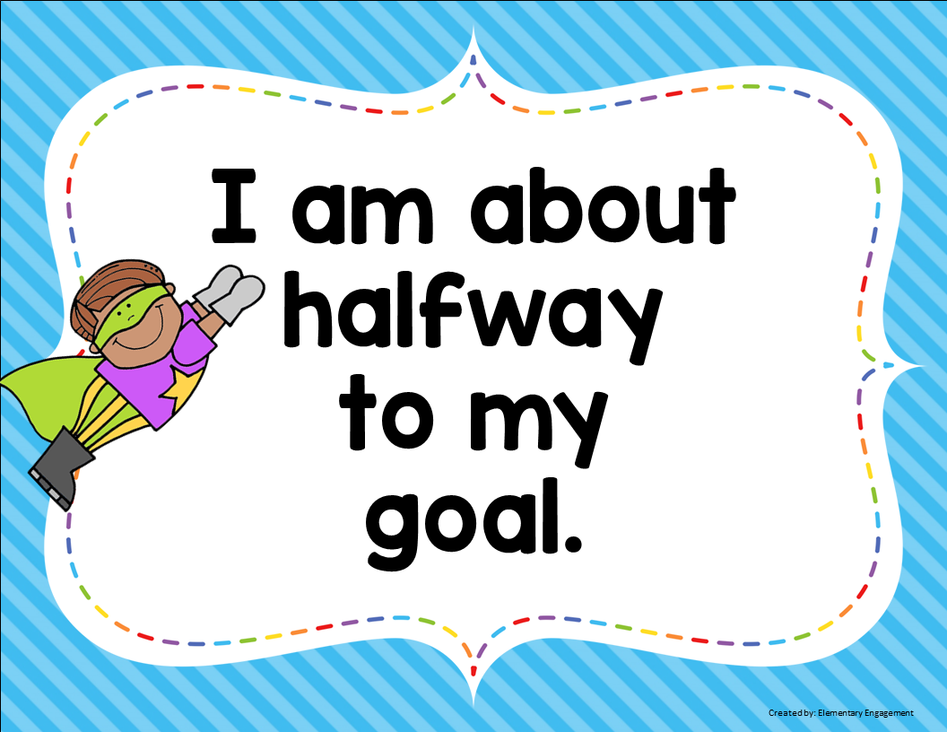 Great FREE posters for goal tracking!