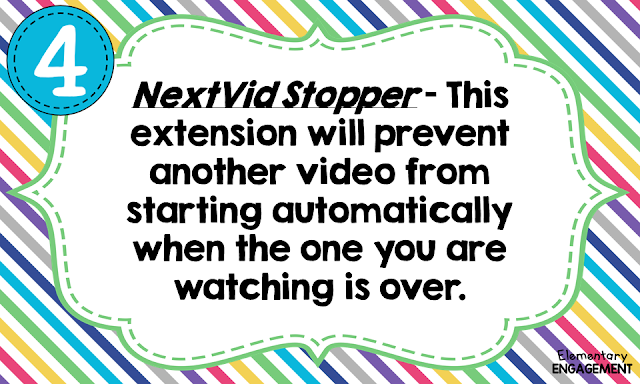 NextVid Stopper prevents the next YouTube video from starting automatically.