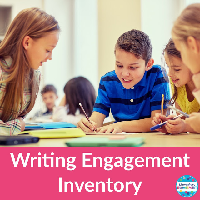 This post shares a free Writing Engagement Inventory to help create groups for writing stamina.