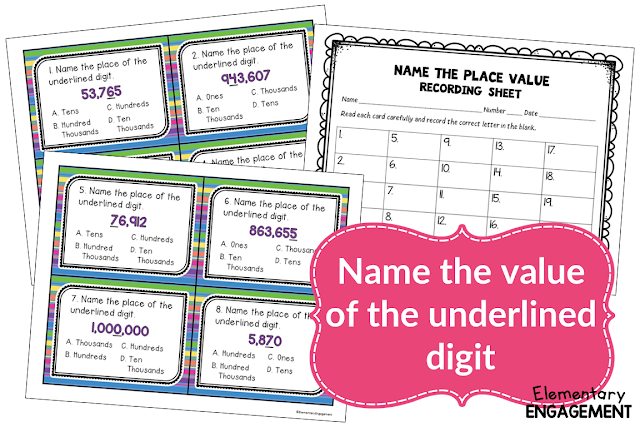 Awesome Place Value Task Cards!