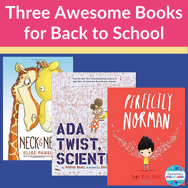These three books are perfect for back to school read alouds!