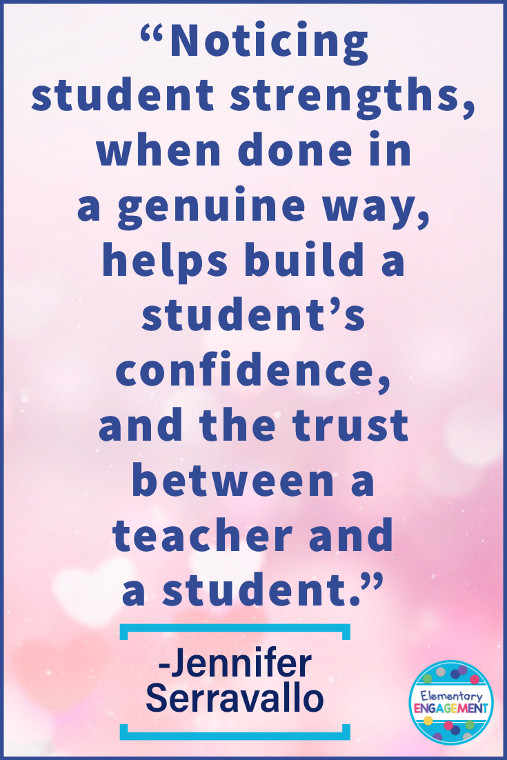Yes!  Building off of students' strengths is so important!