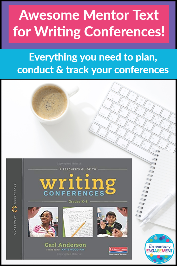 A Teacher's Guide to Writing Conferences provides lots of information and resources to help you organize, conduct, and track your writiing conferences.
