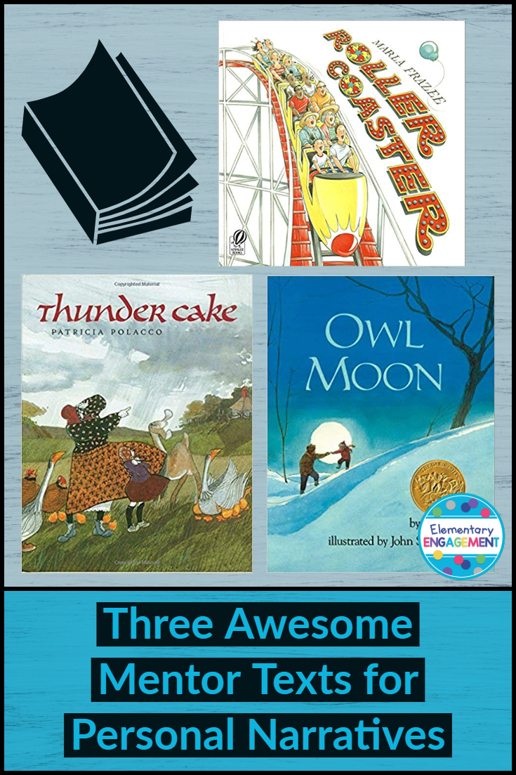 These three books are all excellent choices to use as mentor texts for personal narratives.  This post shares some of the best parts of each one.