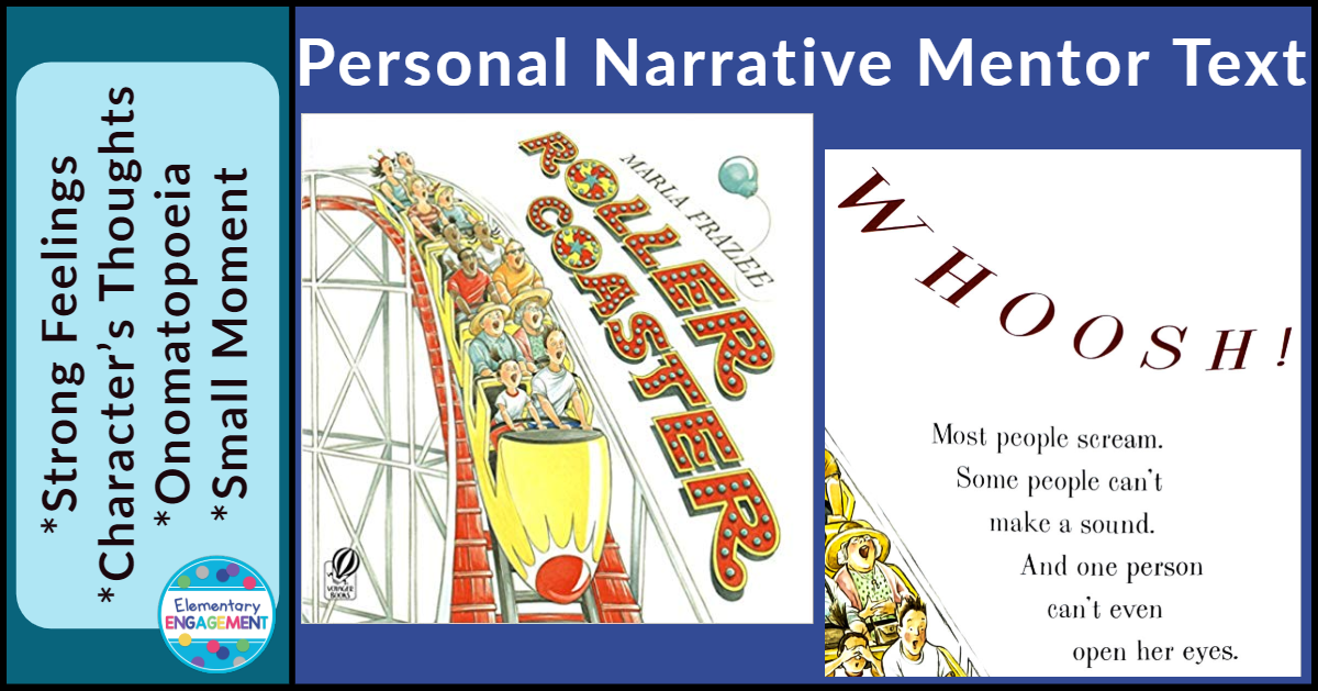 Roller Coaster is the perfect book to demonstrate how to write about a small moment.