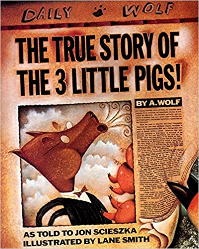 The True Story of the Three Little Pigs tells the classic story from the Wolf's point of view. Students will enjoy comparing and contrasting this story to the original.