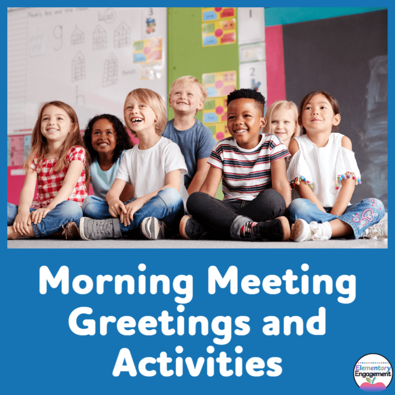 These morning meeting slides and morning meeting greetings will help start your day off right!